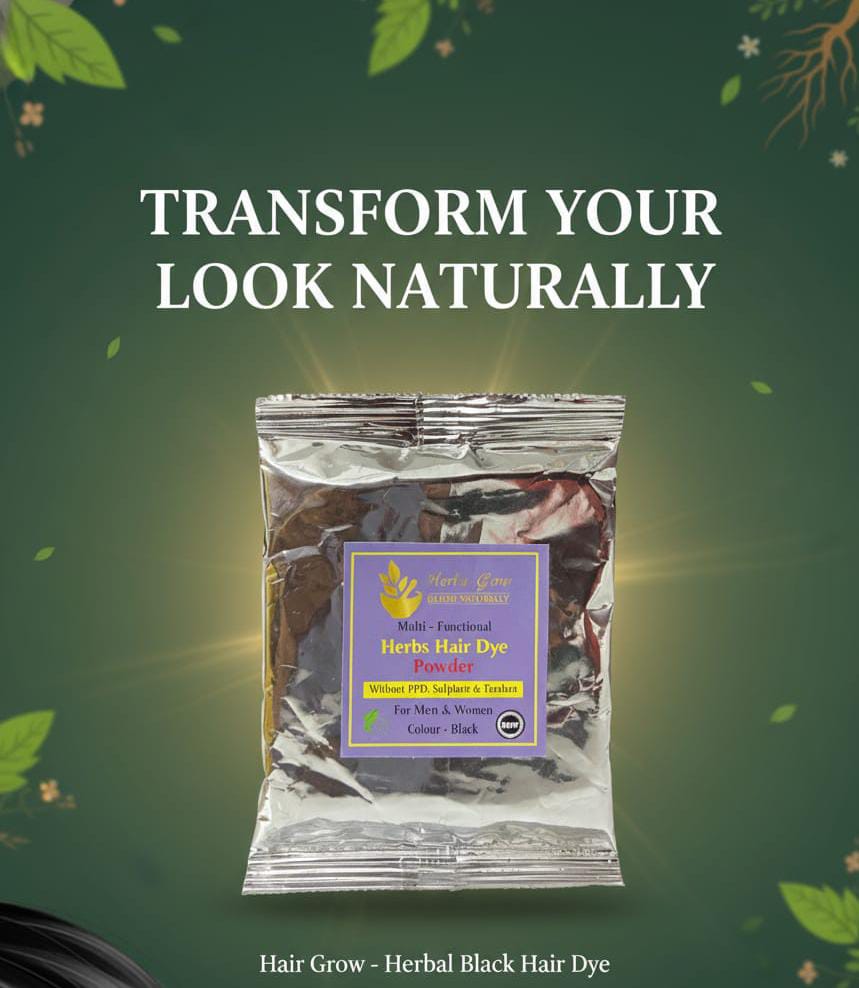 Herbs Hair Dye Powder